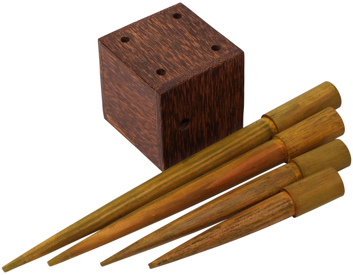 Handmade Wooden Multiple Taper Candle Holder - Table-Top Accessories - Candle Decor - Buy in Bulk Wholesale