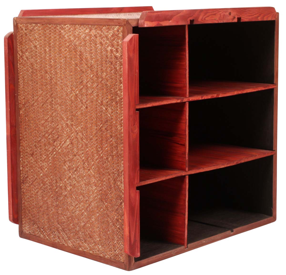 Office Organizer – Handmade in Bamboo – Beige & Brown – 6 Compartments – Desk Accessories / Office Supplies   Buy in Bulk Wholesale