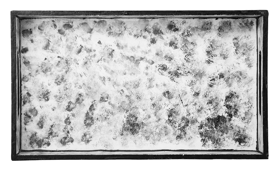 Buy in Bulk Wholesale Serving Tray Hand-Painted Multicolored in MDF with Abstract Geometric Pattern - Kitchen Accessories