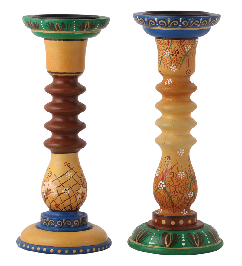 Hand-painted Mughal Dusk Candle Holder - Buy in Bulk Wholesale
