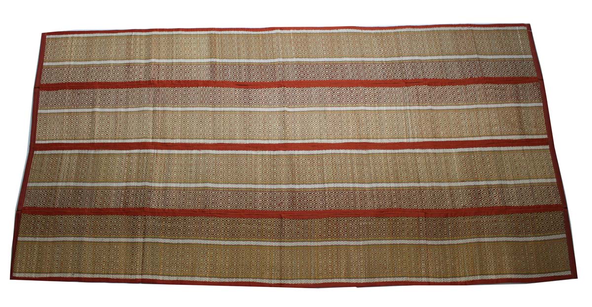 Wholesale Eco-Friendly Yoga Mat in Bulk - Source 3 x 6 Feet Multipurpose Straw Floor Mat - Folding Extra Long and Wide Yoga Mat/Beach Mat from India