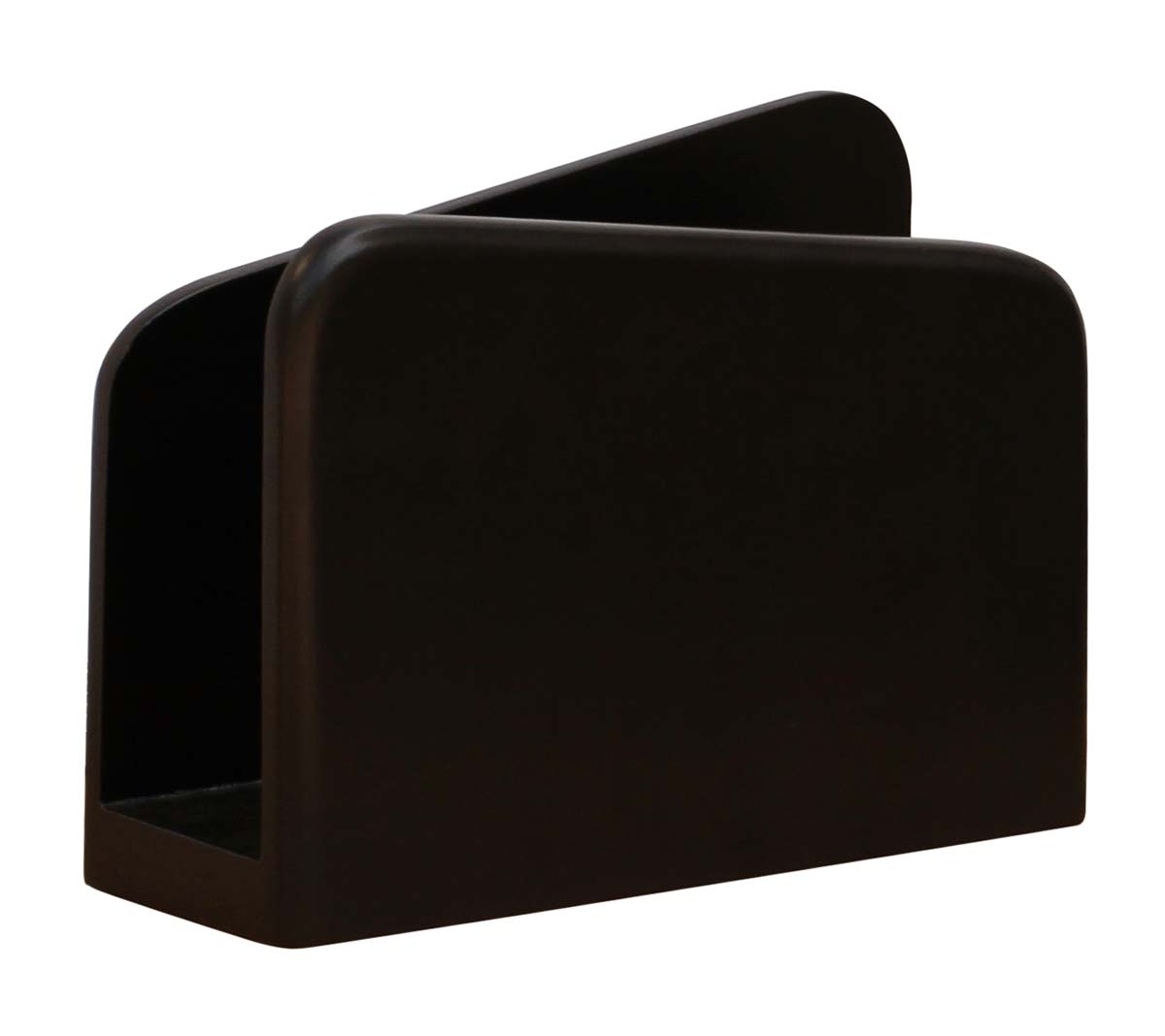 Buy in Bulk Wholesale Decorative MDF Tissue/ Napkin Holder in Chic Style - Handmade 6.6” in Dark Rich Brown Color