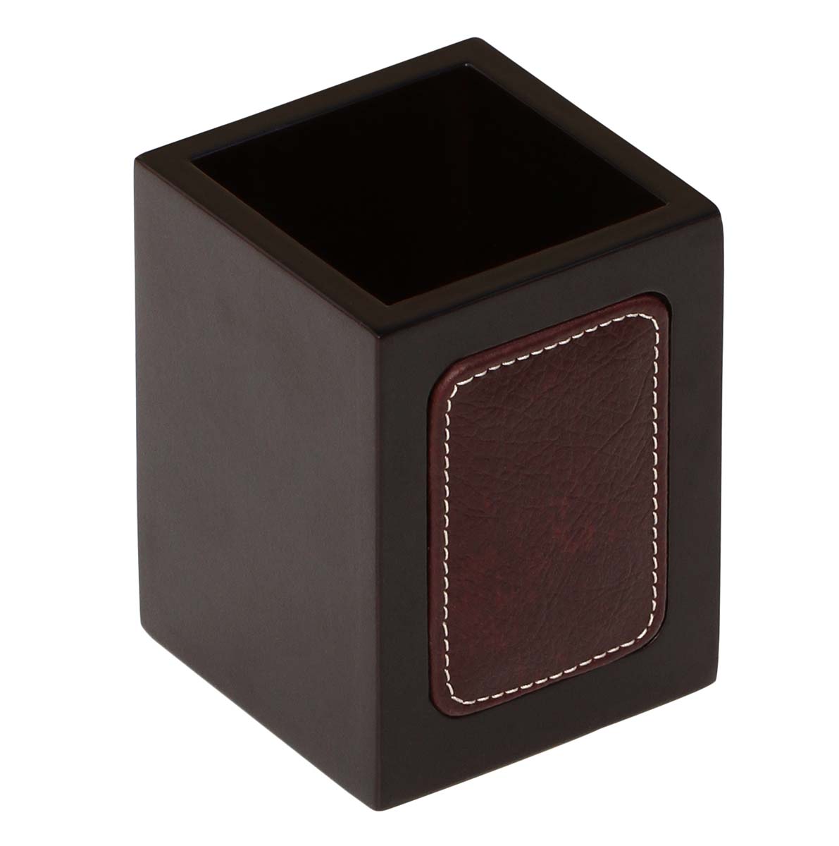Buy in Bulk Wholesale - MDF Pen Holder/ Desk Organizer Handmade 4 Inch with Leather Work