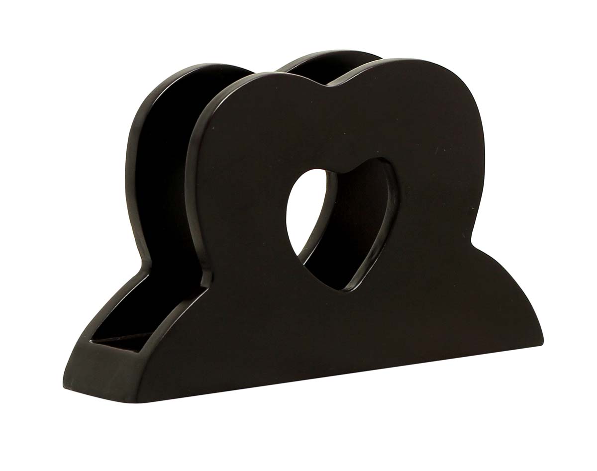 Buy in Bulk Wholesale MDF Napkin Holder/ Tissue Paper Organizer 6.6" Handmade in Heart Shape