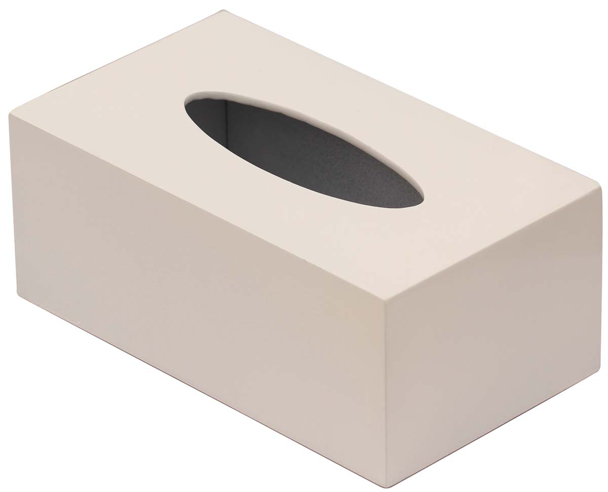 Buy in Bulk Wholesale Handmade MDF Tissue Box Cover/Napkin Dispenser for Tissue Boxes in White Color - Dining Table/Kitchen Accessories