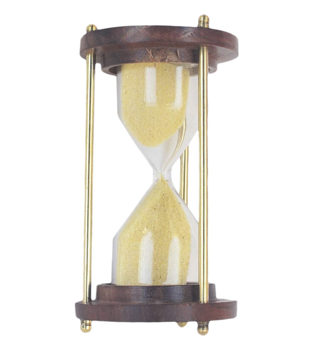 Handmade 1 Minute Wooden Hourglass Sand Timer