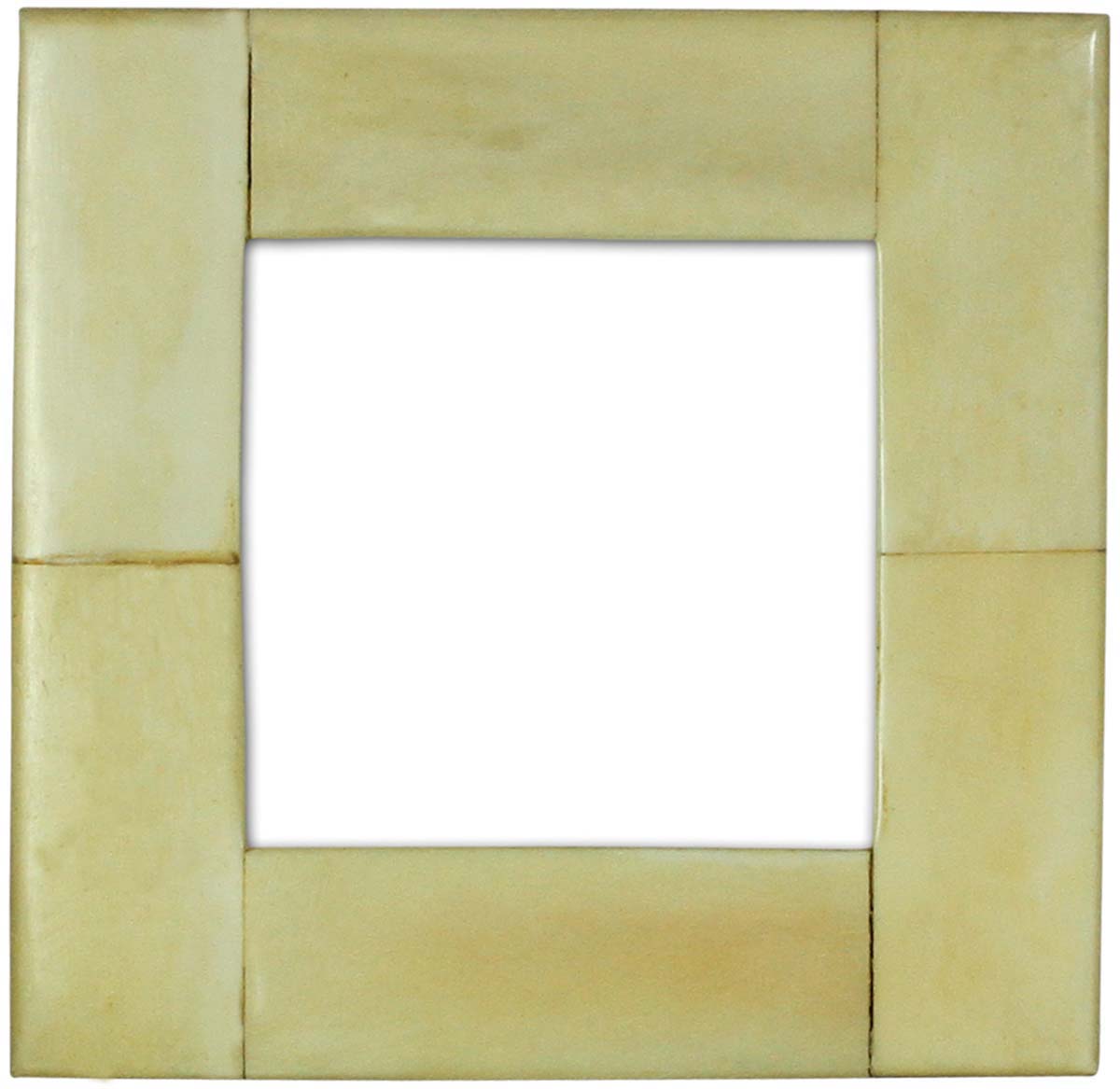Wholesale 3x3” Square Picture Frame in Bulk - Source Handmade Photo Frame in MDF and Bone Inlay - Handcrafted Organic Home Decor Accessories from India