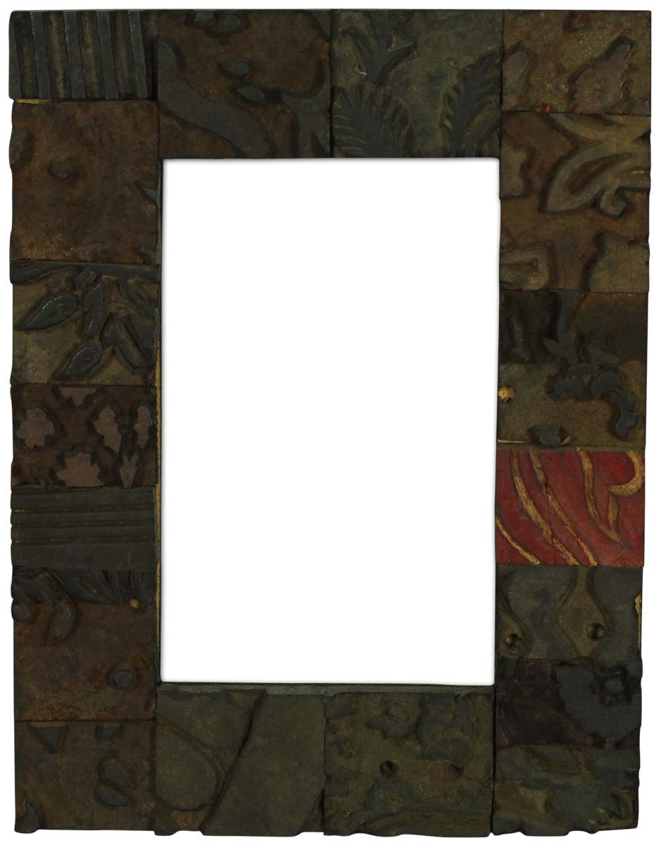 Source Handmade 4x6 Inches Picture Frame in Bulk - Source Handcrafted Antique-Look Photo Frame in MDF & MDF - Home Decor Picture Frames from India