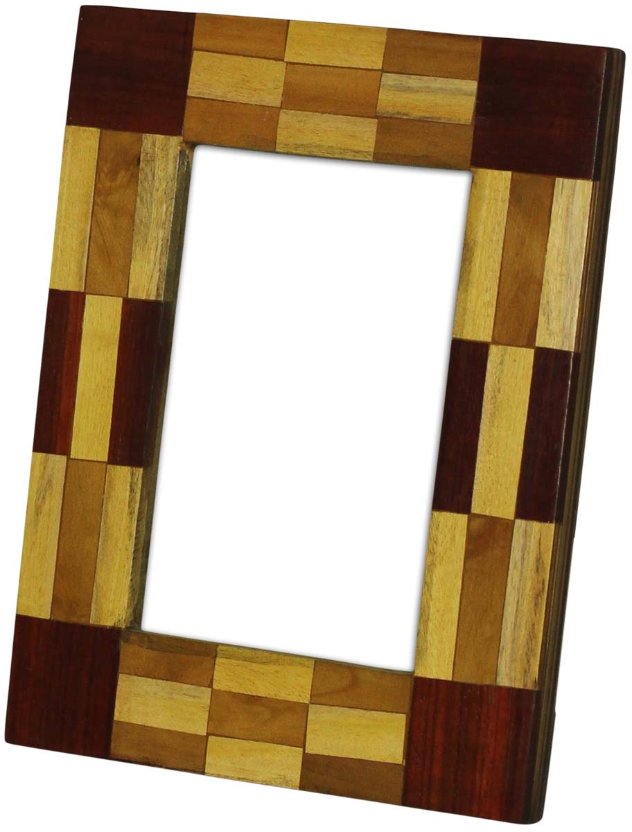 Wholesale 4x6 Inches Picture Frame - Bulk Source Handmade Dark Earthy Shades Photo Frame in MDF & MDF - Home Decor Picture Frames from India
