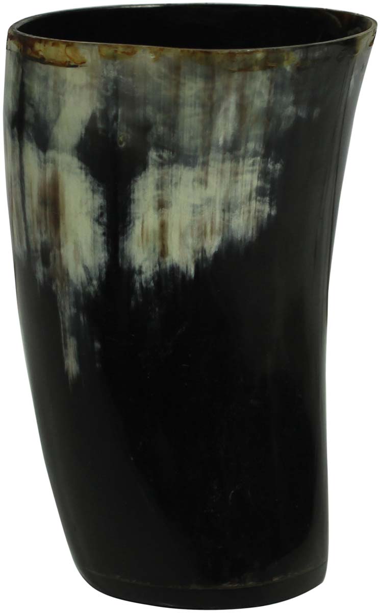 Free-Form Tumbler Shaped Decorative Showpiece in Animal Horn - Tribal Style Home Decor - Buy in Bulk Wholesale