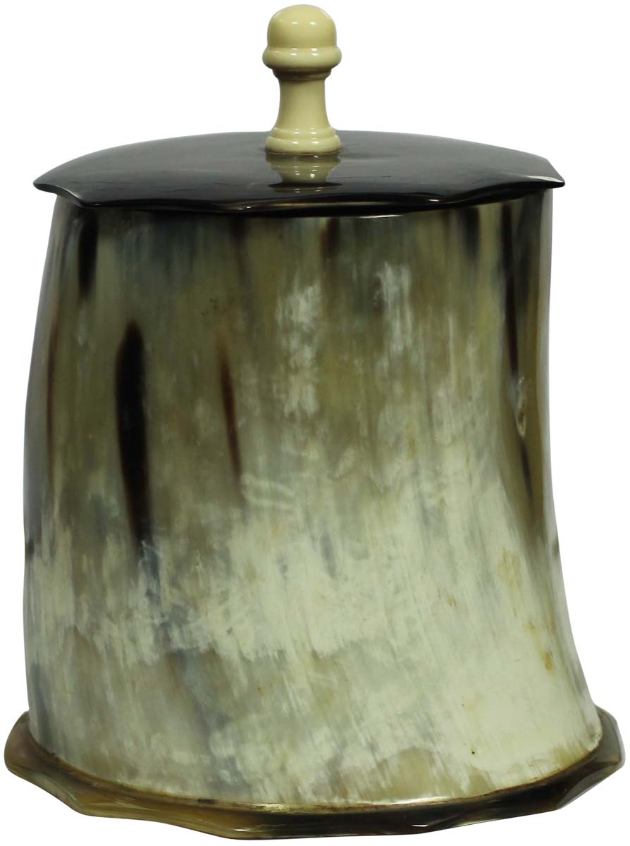 Storage Box in Free-Form Tumbler Shape - Animal Horn Products - Decorative Containers - Buy in Bulk Wholesale