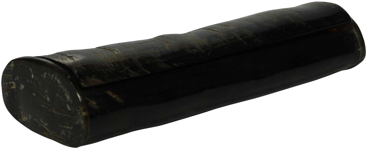 Pencil Box / Holder in Natural Animal Horn - Desk Accessories / Office Decor - Buy in Bulk Wholesale