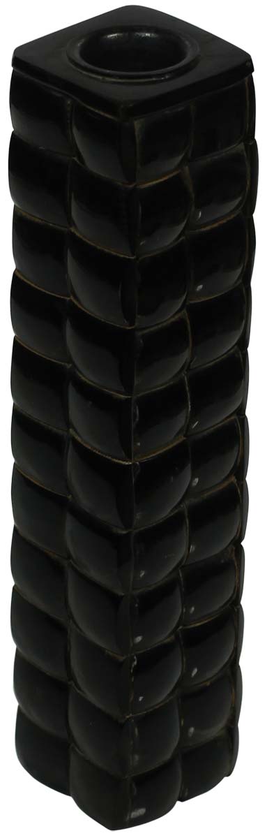 Black Candle Holder in Horn & MDF - Unique Candle Stands - Buy in Bulk Wholesale