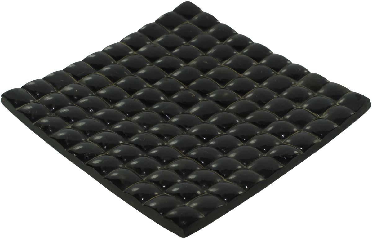 Buy in Bulk Wholesale Black Decorative Tray in Horn & MDF - Square Shaped - Unique Centerpieces