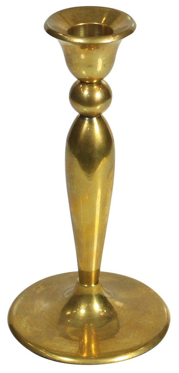 Taper Candle Stand in Brass - Golden Color Finish - Decorating Items - Home Decor - Buy in Bulk Wholesale