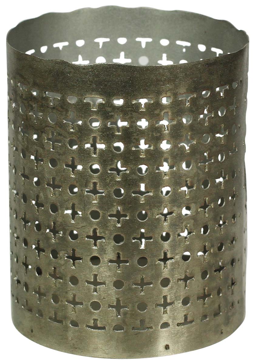 Metal Tea-Light Candle Holder / Stand - Silver Color Finish - Unique Candle Decor - Buy in Bulk Wholesale