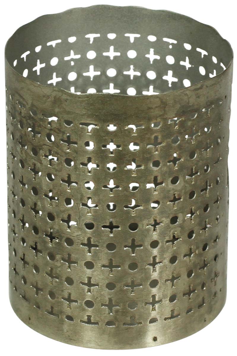 Metal Tea-Light Candle Holder / Stand - Silver Color Finish - Unique Candle Decor - Buy in Bulk Wholesale