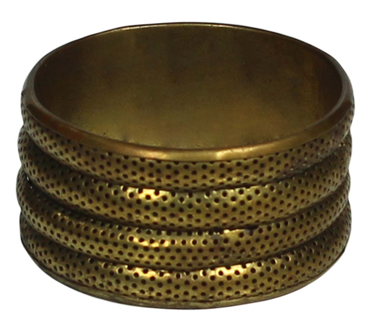Buy in Bulk Wholesale Napkin Ring in Metal Antique-Look - Dining Table Accessories - Home Decor