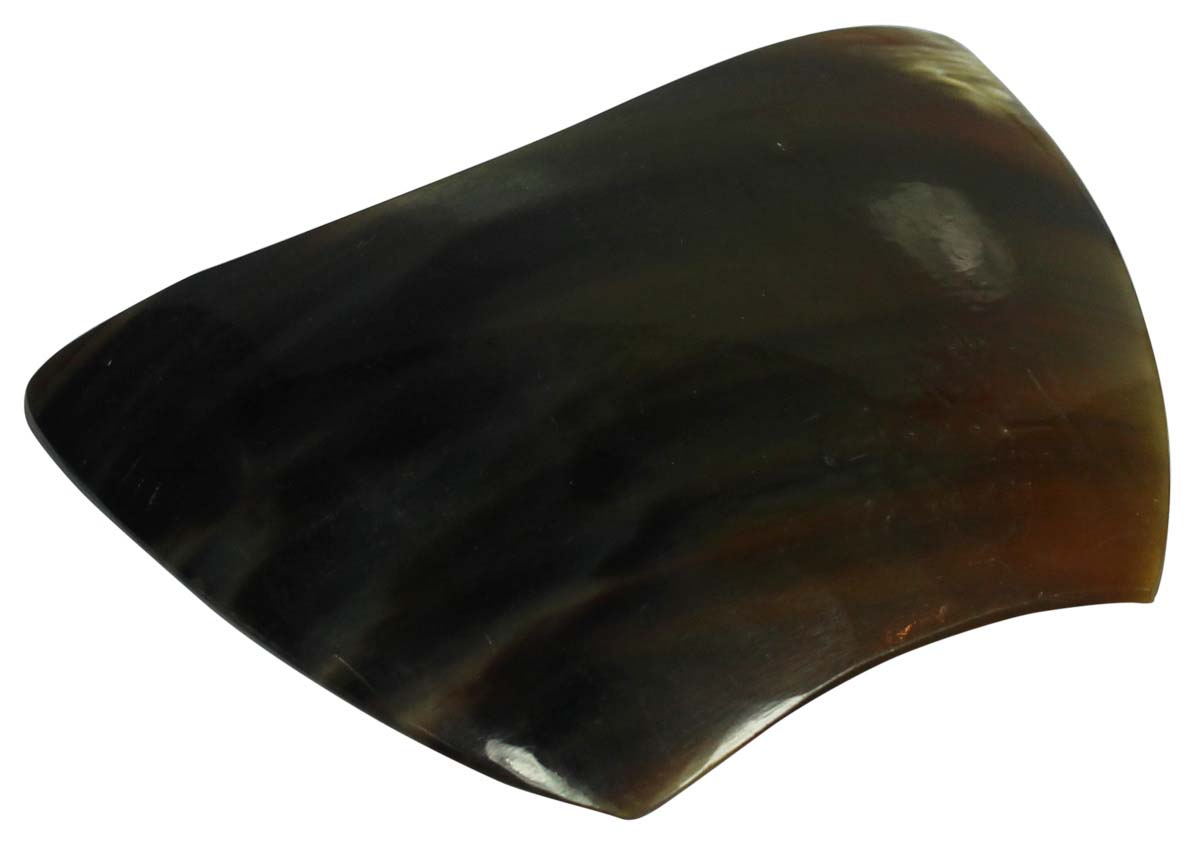 Hair Clip in Metal & Genuine Animal Horn - Quadrilateral Shaped - Fashion Accessories - Buy in Bulk Wholesale