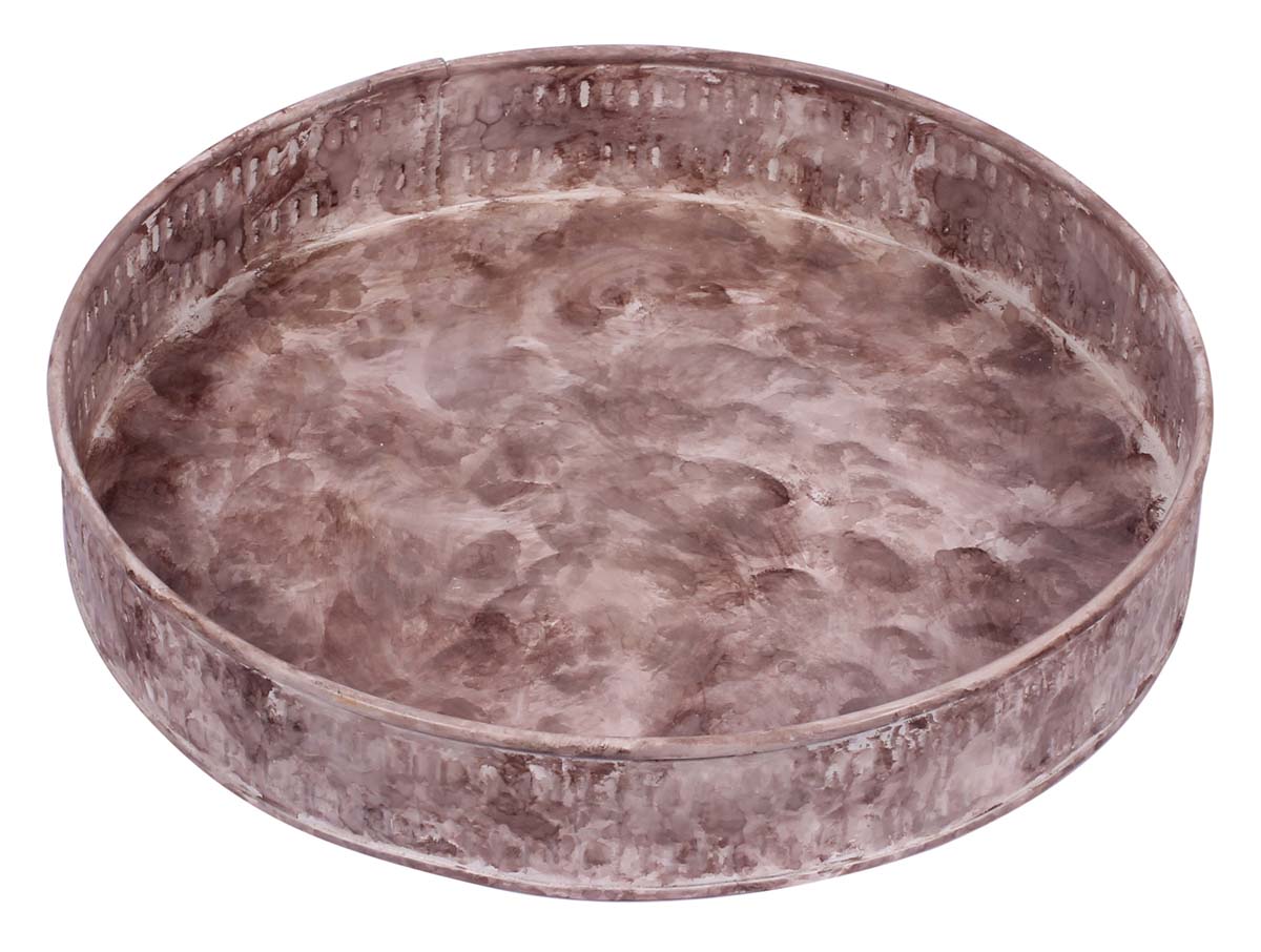 Catchall Tray – Round Shaped – Cast in Iron with Antique Brown Finish – Holders & Organizers – Home & Kitchen  - Buy in Bulk Wholesale