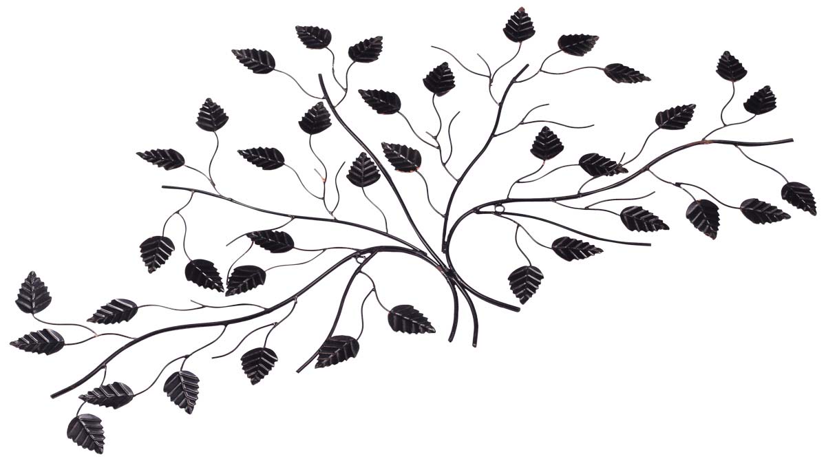 Tree of Life Wall-Art - 29” Handmade Wall-Decor in Iron - Stylish Home Decor / Show-Piece from India - Buy in Bulk Wholesale