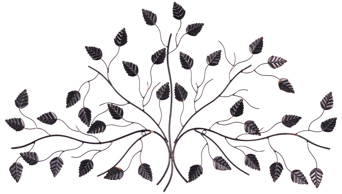 Tree of Life Wall-Art - 29” Handmade Wall-Decor in Iron - Stylish Home Decor / Show-Piece from India - Buy in Bulk Wholesale