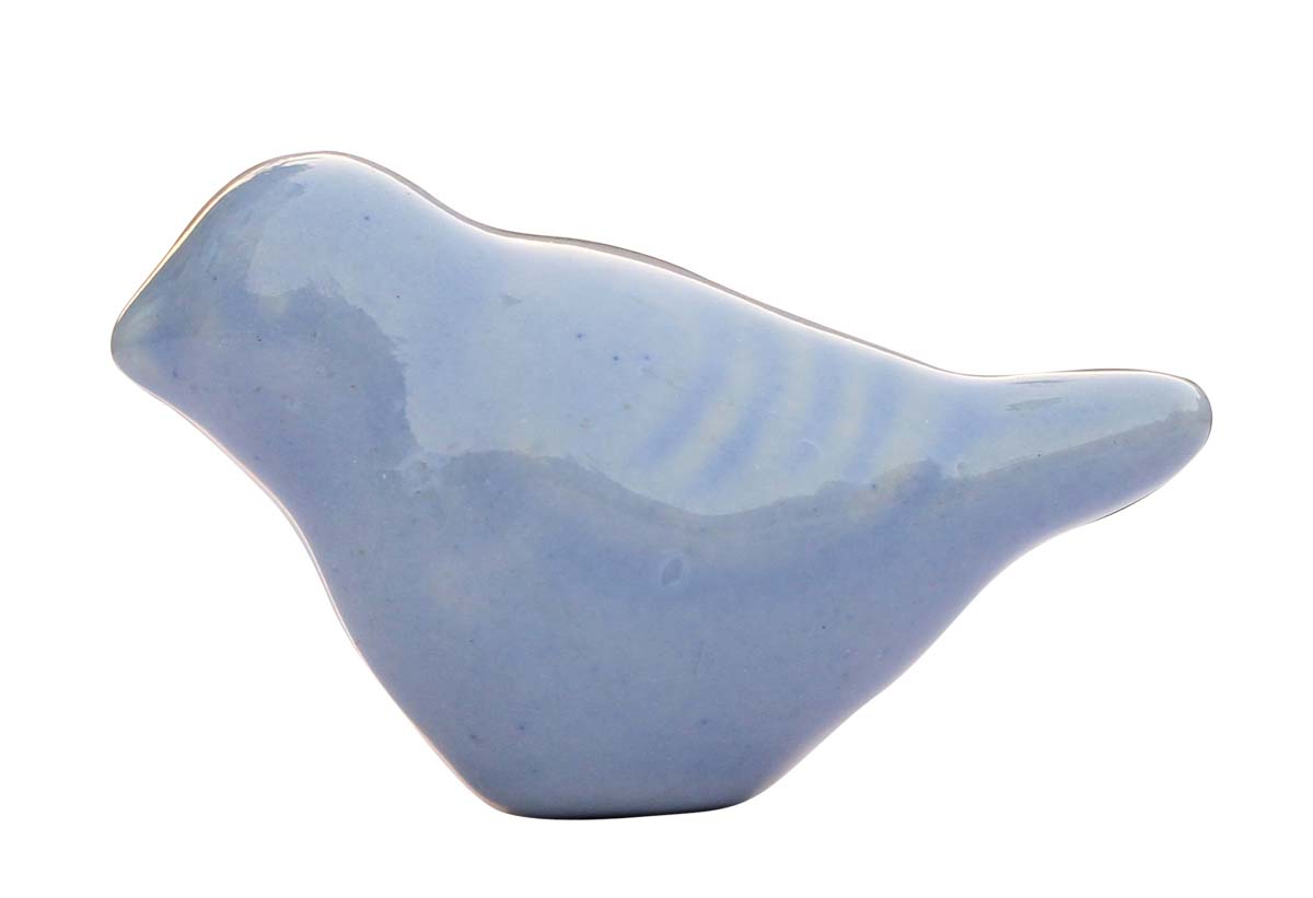 Bulk Wholesale Set of 6 Handmade Bird-Design Knobs in Lavender Color – Decorative Drawer Pulls for Cabinet Doors / Dressers – Home Décor