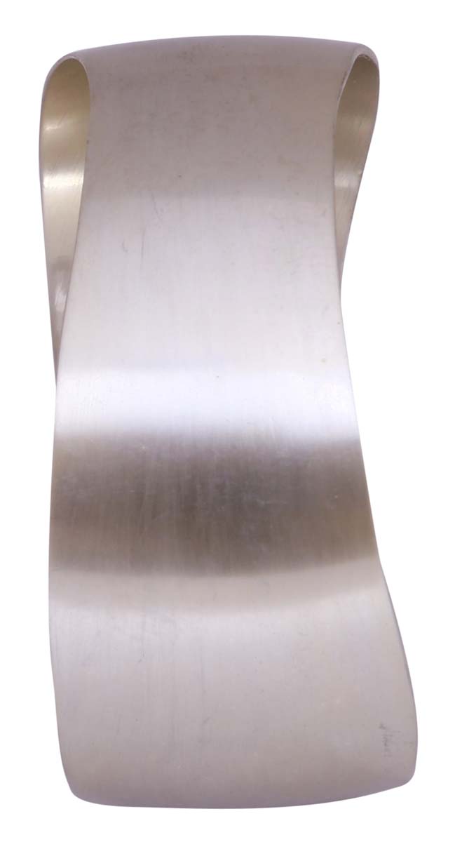 Bulk Wholesale Round & Broad Metal Cuff Bangle - Wholesale Handmade Silver Color Finish Bangle Designed with Curves - Women Fashion Jewelry & Accessories
