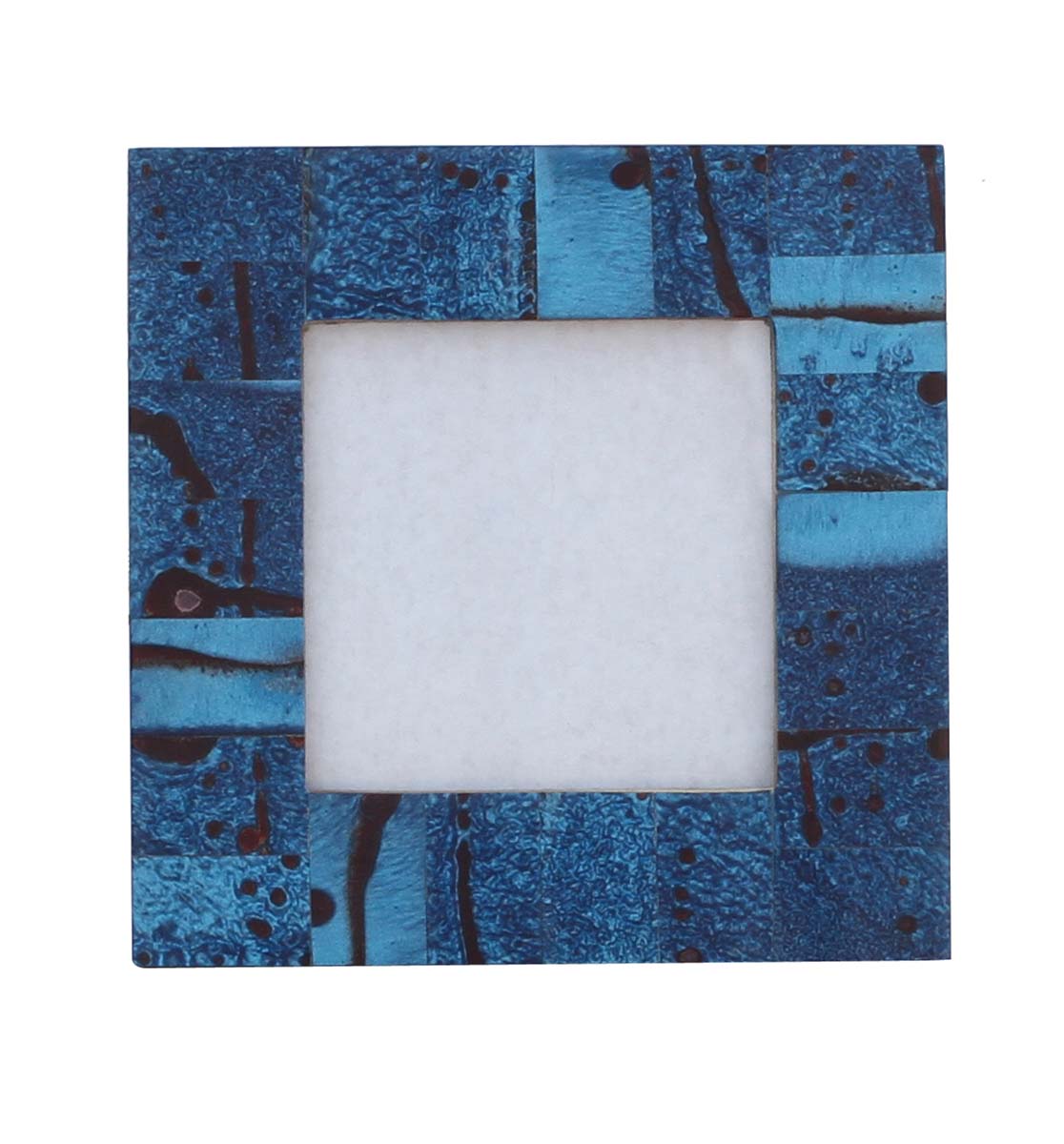 Wholesale Rectangular Blue & Black 4x6 MDF Photo/Picture Frame with Abstract Patterns - Home Decor Picture Frame from India