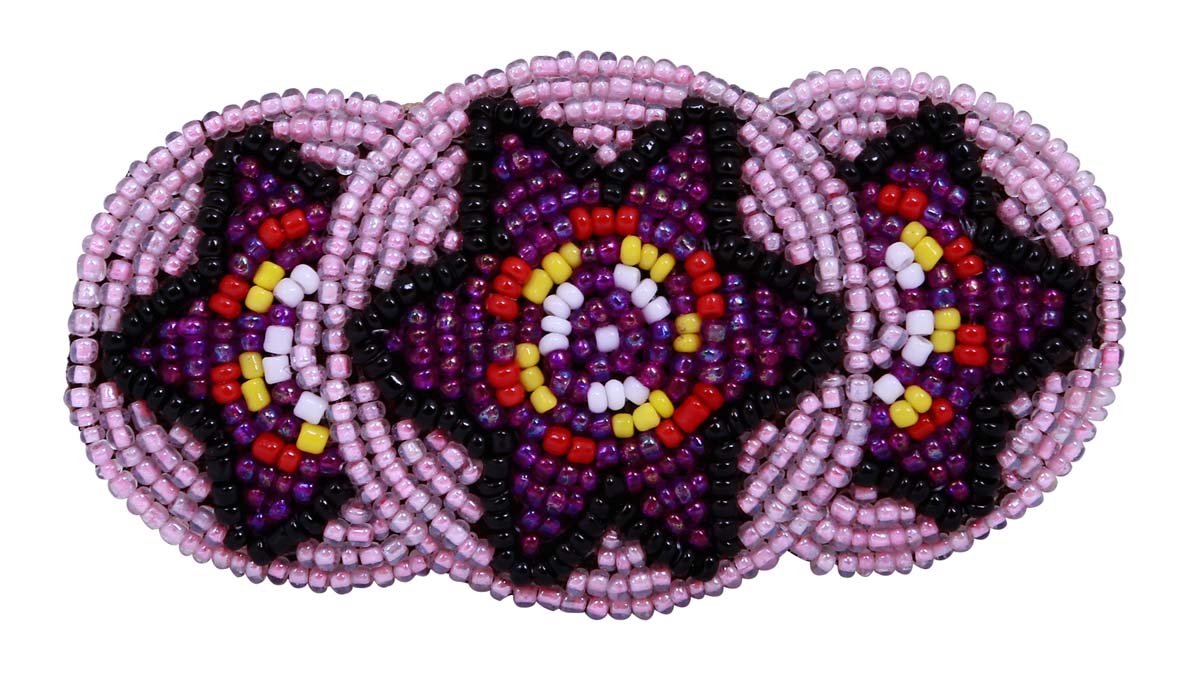 Bulk Wholesale Handmade Hair Clip in Metal – Adorned with Colorful Beads in Star Shaped Patterns – Hair Accessories