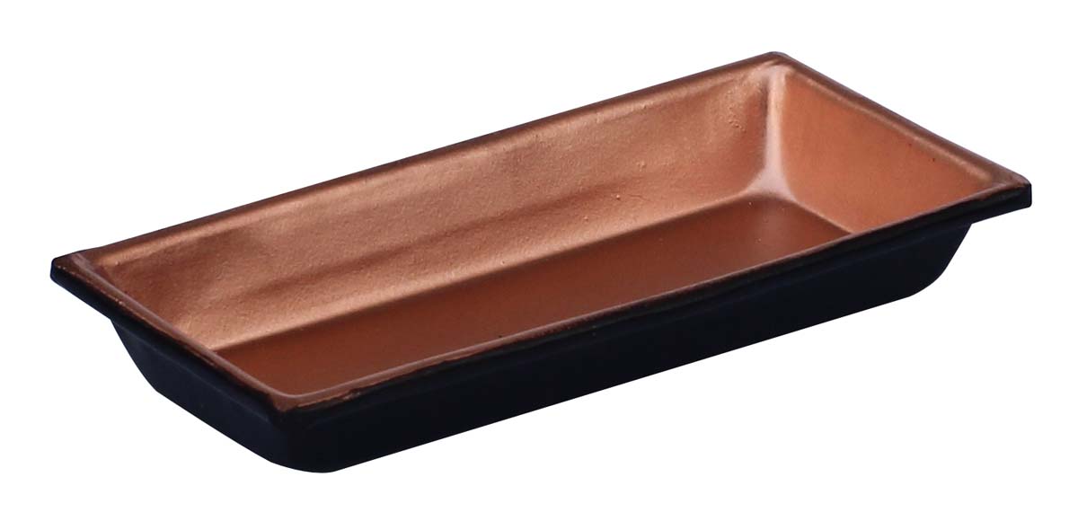 Bulk Wholesale Handmade Tray Design Tealight Multiple Candle Holder / Votive Candle Stand in Metal – Finished in Black & Copper Color – Interior Decorating Items – Home Décor