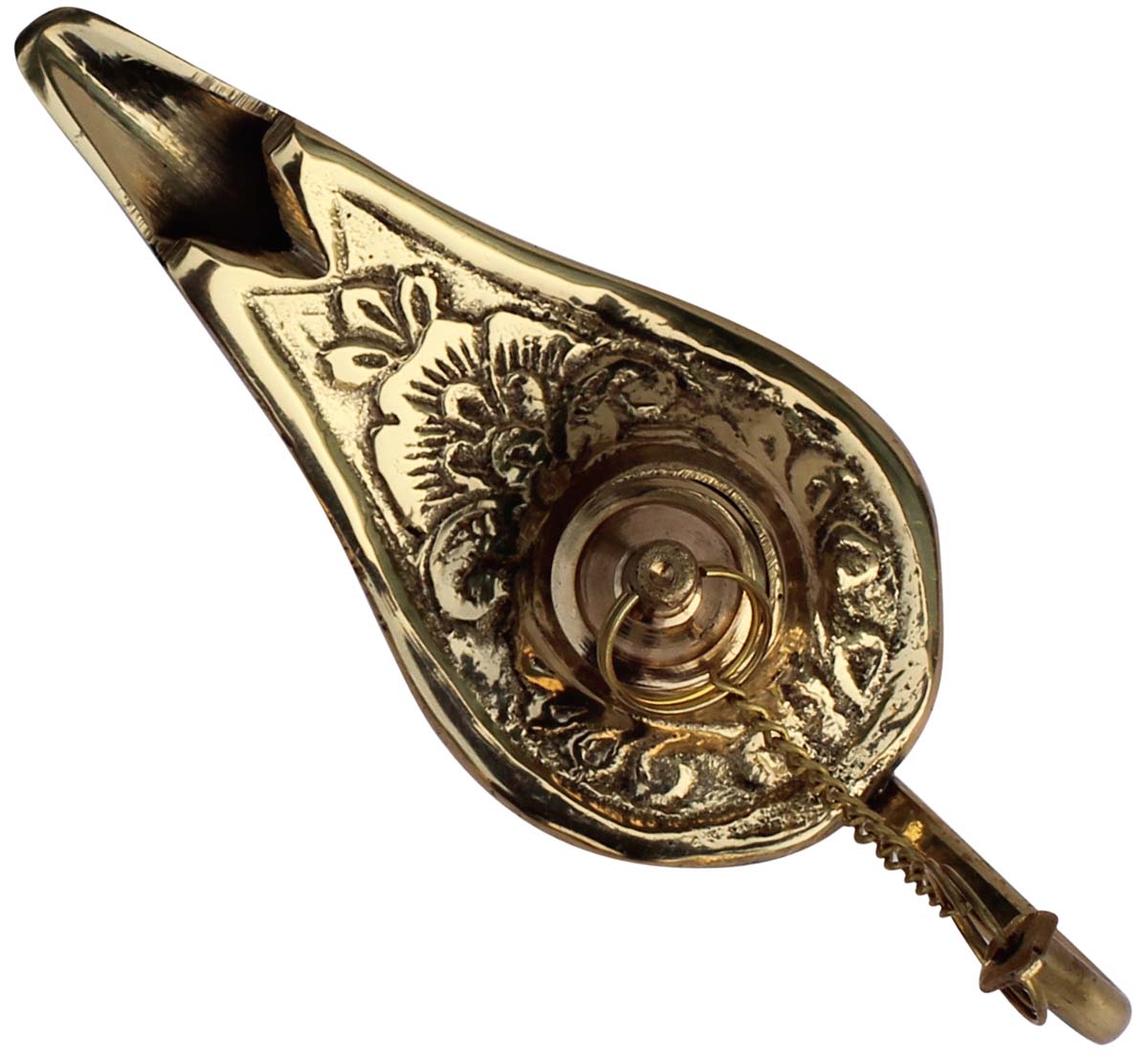 Wholesale Aladdin Lamp in Brass - Bulk Genie Lamps – Handmade 4.2” Genie Lamp / Chirag in Golden Finish from India