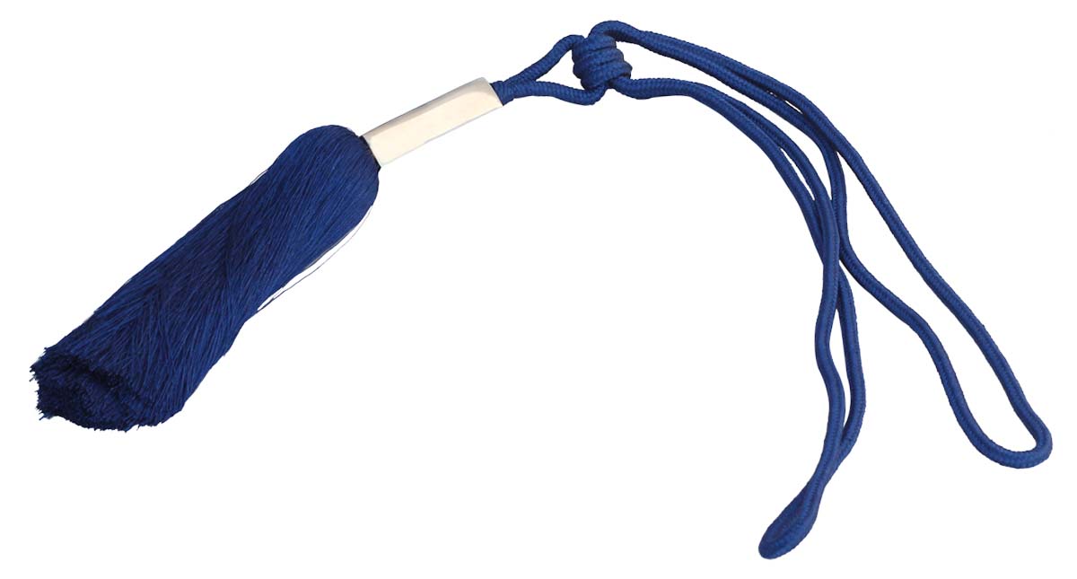 Curtain Tie Backs with Tassels - Navy Blue Color with Metal Decoration - Rayon Cord-Style Drapery Holdbacks - Home Decor Furnishings & Supplies - Buy in Bulk Wholesale