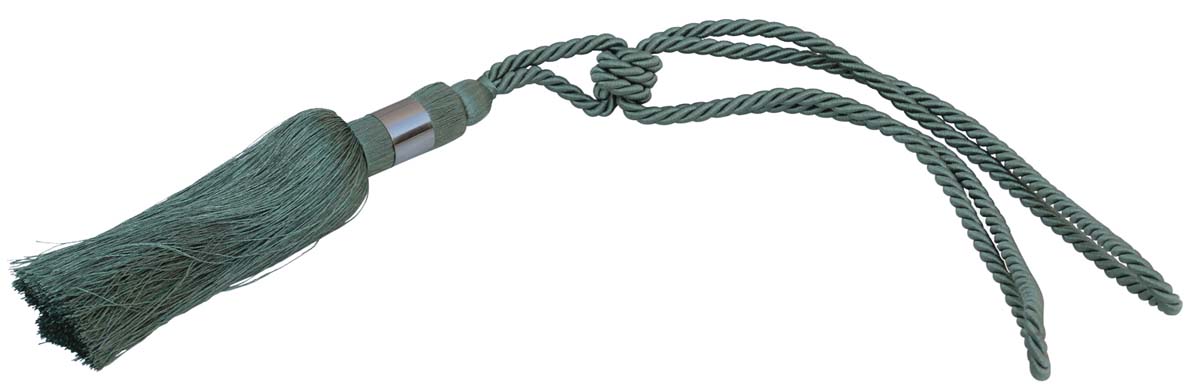 Curtain Tie Backs with Tassels - Aquamarine Color - Rayon Cord-Style Drapery Holdbacks with Thread Beads & Metal Ring - Home Decor Furnishings & Supplies - Buy in Bulk Wholesale