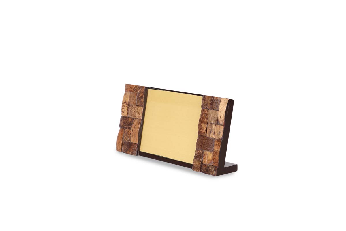 Picture Frames in Bulk – Set of 2 Photo Frames – Handmade in MDF – Brick Pattern – Home / Office Décor