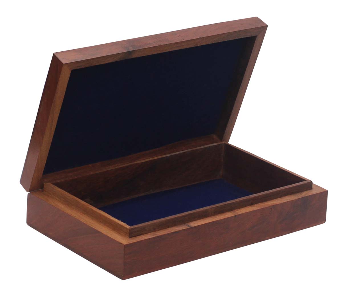 Wholesale 8” Wooden Jewelry Box in Bulk - Source Handmade Jewelry Box/Trinket Box with Brass Inlay Art & Jali Work from India