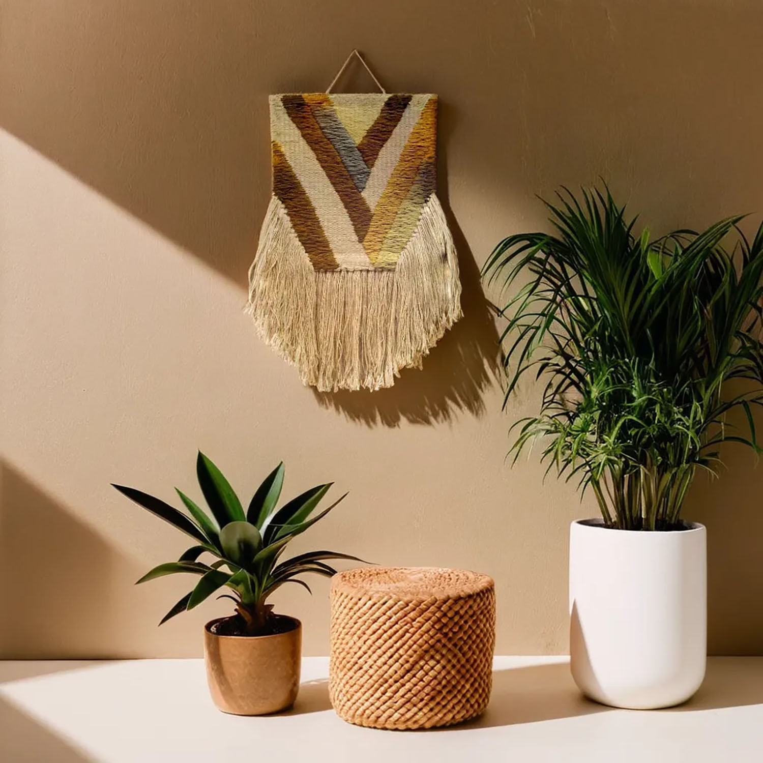 ArtistryBazaar Boho Culture Inspired Hand Woven Wall Hanging Home Décor