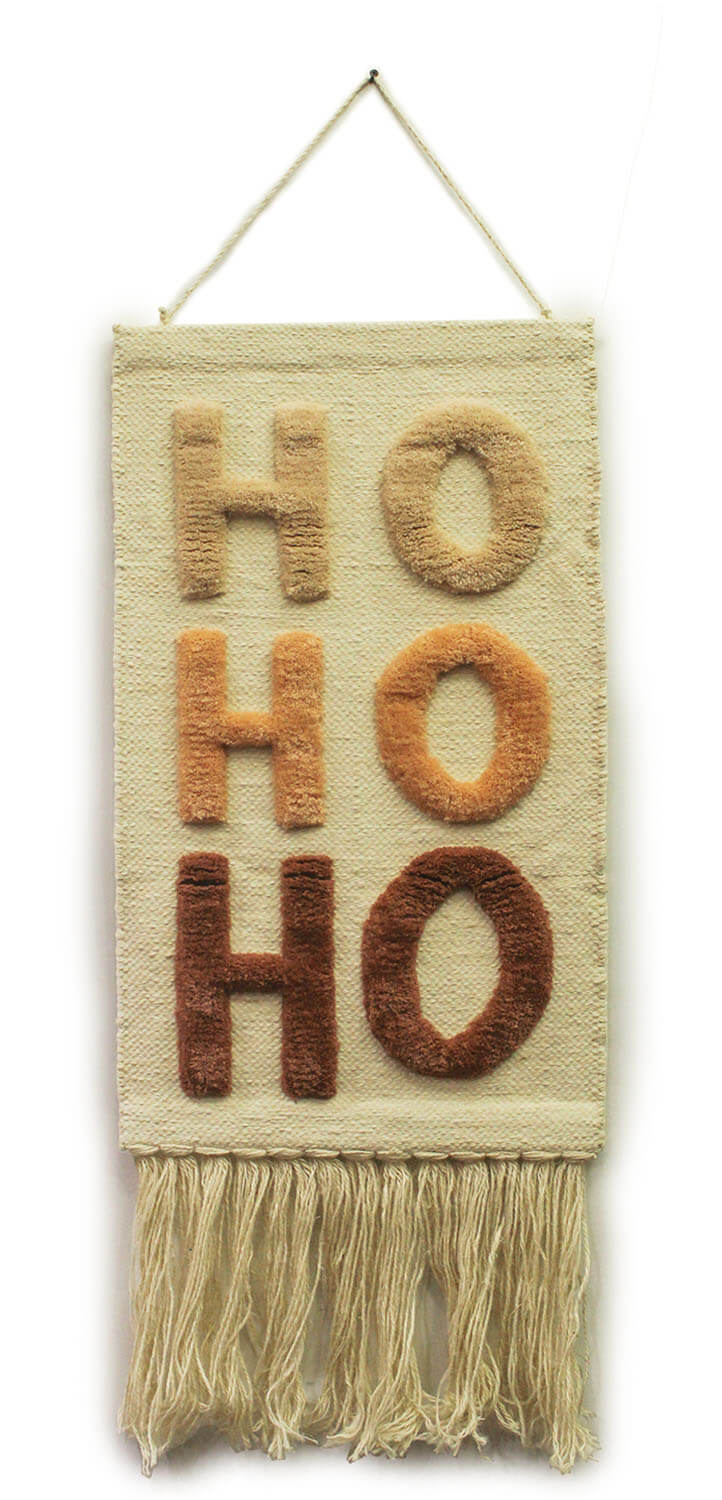 ArtistryBazaar Hand woven Christmas Decorative wall hanging for home décor