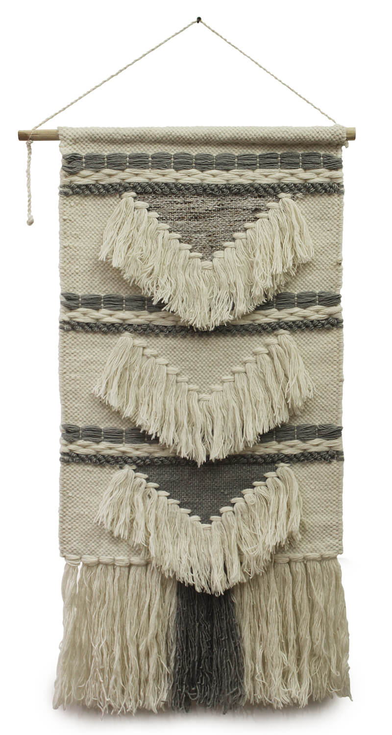 ArtistryBazaar Bohemian Style Natural Fibre Wall Hanging