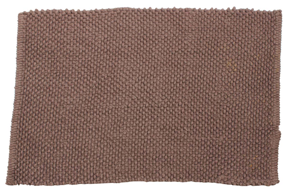 32” Chenille Non-Slip Bath Mat in Bulk at Wholesale – Gray – Handmade Home Furnishings