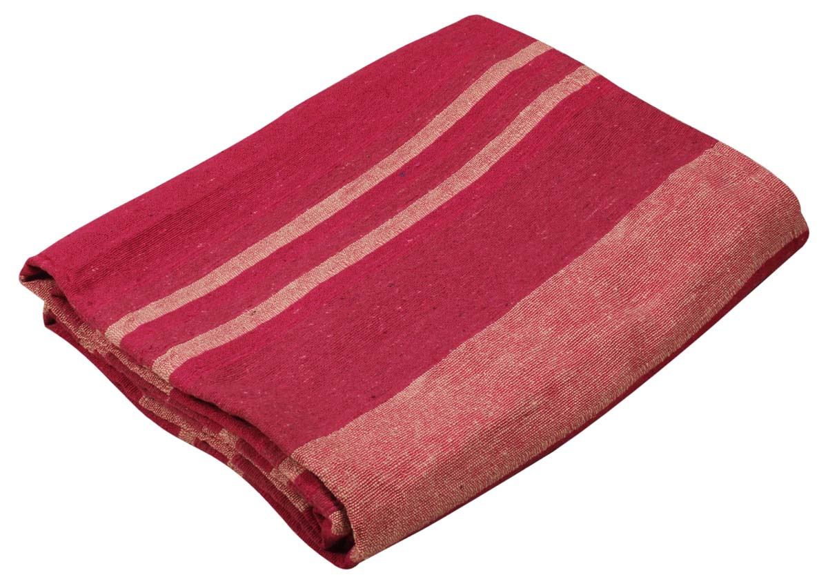 60” Pure-Cotton Magenta Striped Throw Blanket in Bulk at Wholesale – Light-Weight - Contemporary Home Furnishings