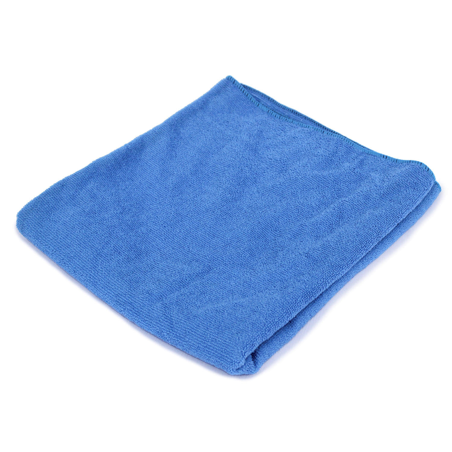 Versatile Blue Cotton Microfiber Hand Towel, 16x16 Inches - Perfect for Day to Day Task