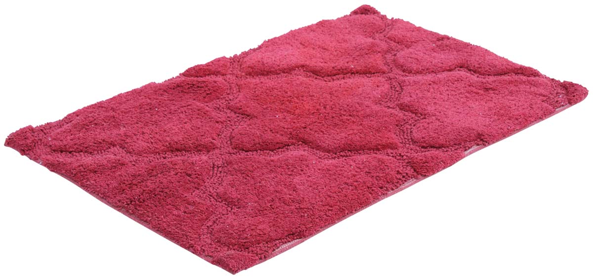Bulk Buy Door Mats – Red Cotton Mat – Rectangular – Home Décor