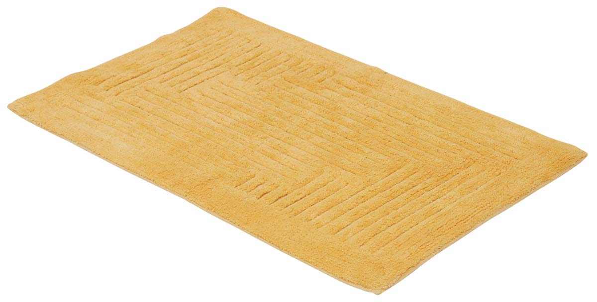 Buy Door Mats Wholesale – Yellow Cotton Mat – Vertical & Horizontal Stripes – Home / Office Décor