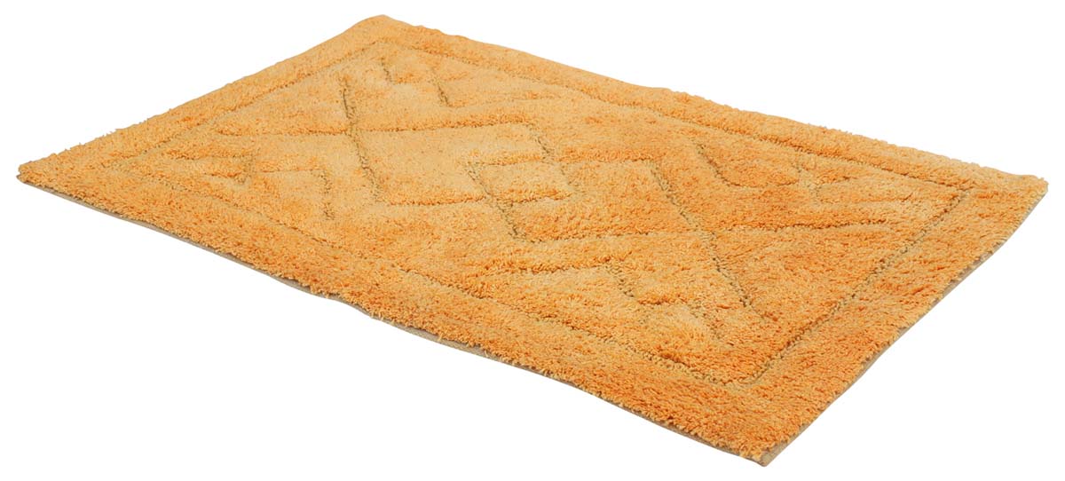Buy Door Mats Wholesale – Orange Mat – Made in 100% Cotton – Abstract Pattern – Home Décor 