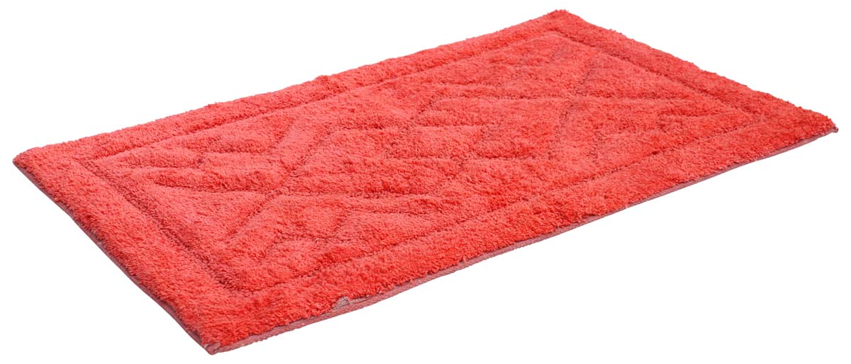 Buy Door Mats Wholesale – Red Mat – Made in 100% Cotton – Abstract Pattern – Home Décor 