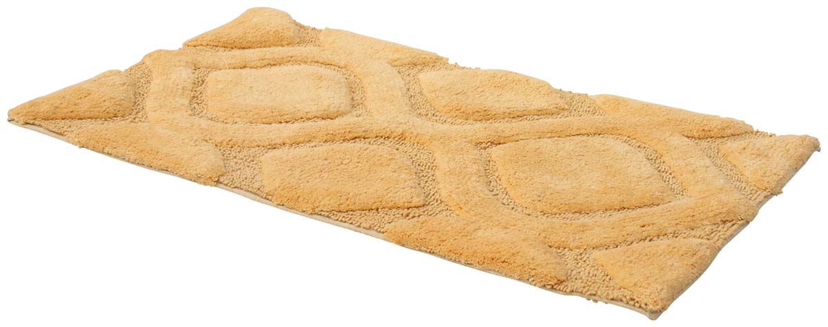 Wholesale Door Mats – Yellow Cotton Mat – Diamond Shaped Patterns – Home Décor