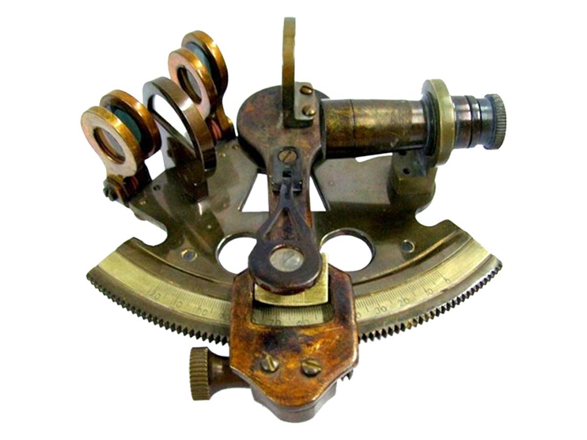 Buy Sextants in Bulk – 3 Inch Decorative Sextant – Cast in Brass – Antique Finish – Rare Collectibles & Nautical Instruments