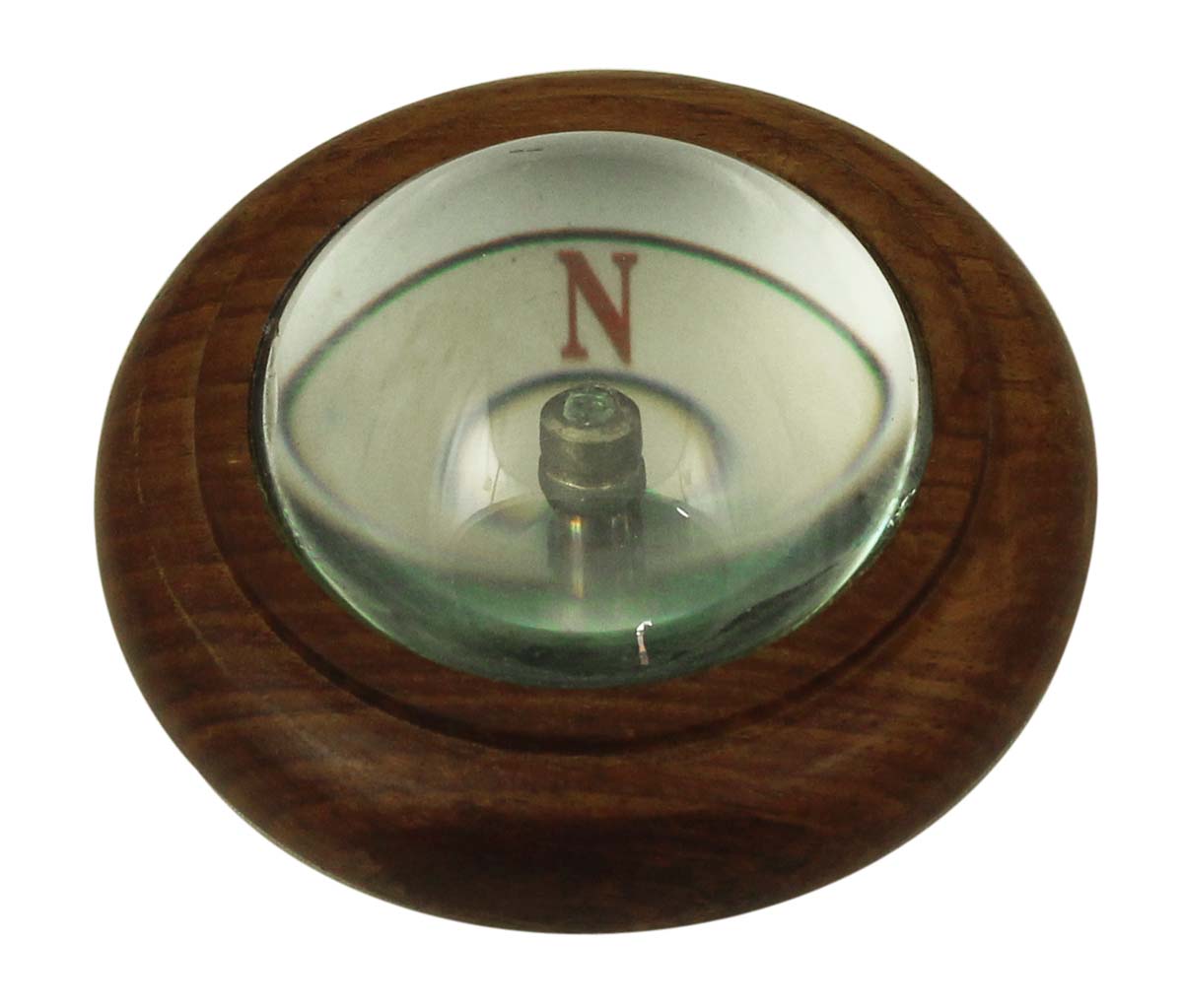 Nautical Lensatic Compass in Wood – 2.5” Magnetic Device with High Accuracy – Antique-Look Collectibles / Gifts from India - Buy in Bulk Wholesale