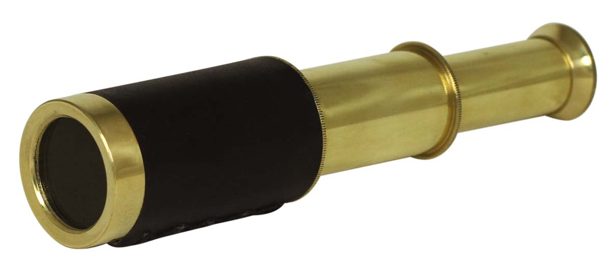 Wholesale Nautical 6” Golden & Black Telescope Nautical Home Decor Gift - Bulk Source Golden & Black Telescope From India - Nautical Devices/Antique-Look Collectibles/Gifts